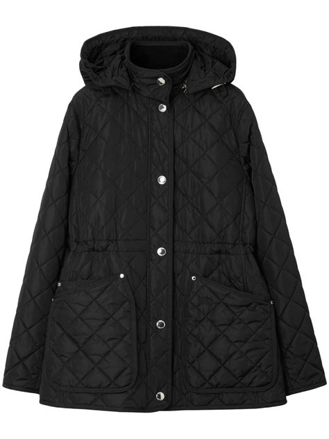 burberry detachable fur trim hooded diamond quilted parka|farfetch burberry puffer jacket.